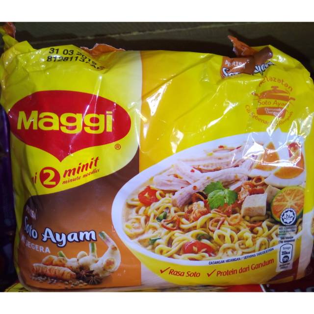 

NEW VARRIANT MAGGI SOTO AYAM & SOP TULANG