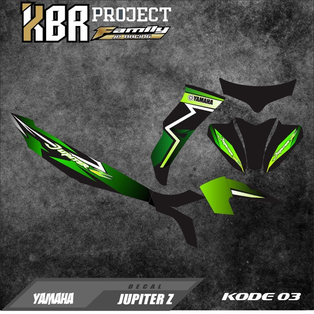 JUPITER Z DECAL FULL BODY STICKER VARIASI MOTOR YAMHAH JUPITER Z DECAL FULL BODY STICKER VARIASI MOTOR YAMHAH