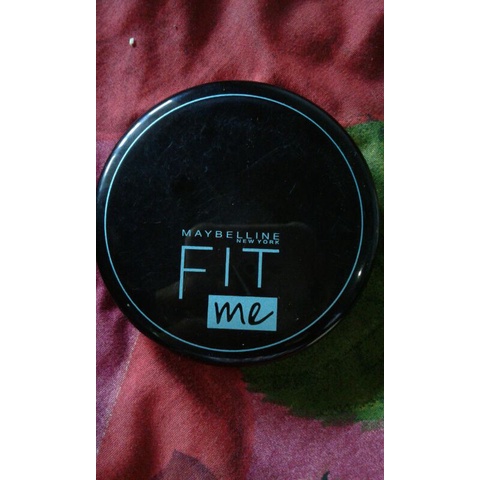 Fit Me Matte + Poreless powder | Bedak padat Maybelline Original || PRELOVED