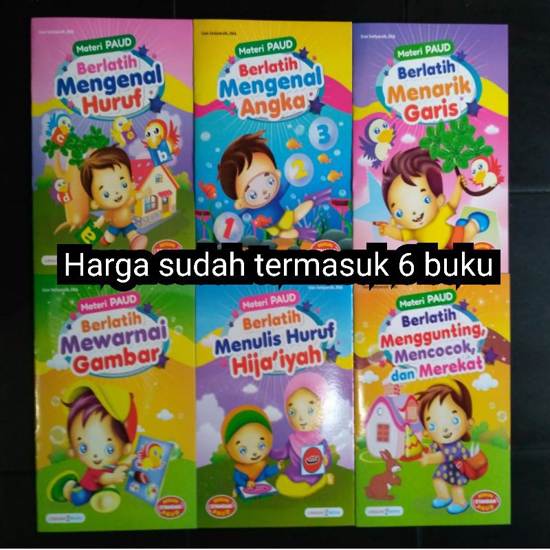 Paket buku belajar Paud