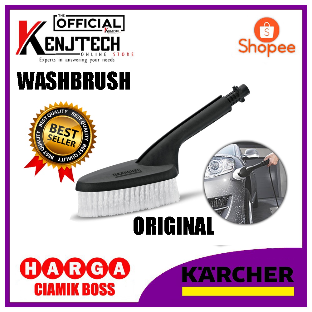 Washbrush karcher sikat karcher wash brush karcher K1 K2 Universal K3HR K4 Compact K5 Nozzle sikat