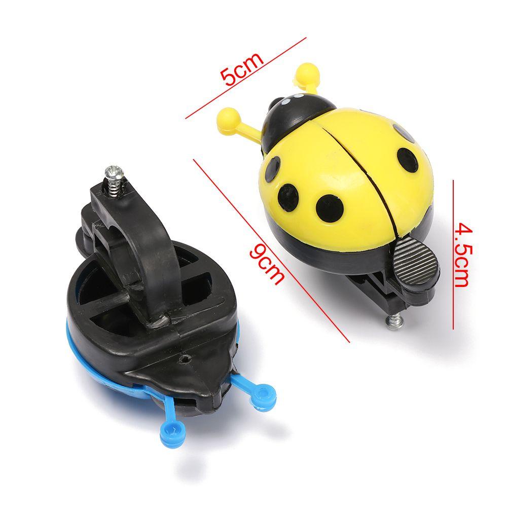 Chookyy Bel Sepeda Tanduk Lucu Kid Beetle Safety Warning Alarm Sepeda Ring