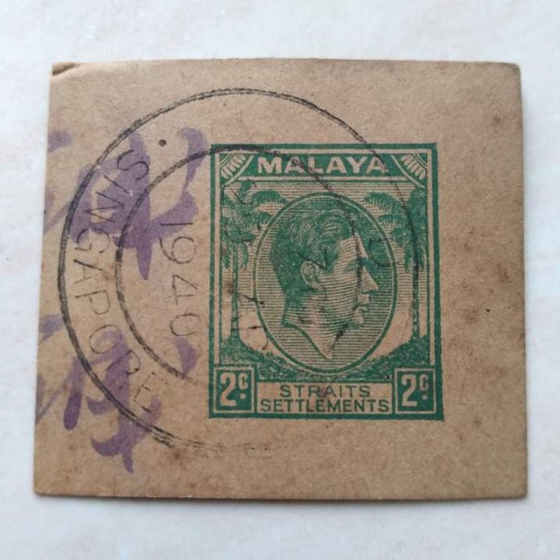 

Perangko Prangko Kuno 2 Cent Malaya Straits Settlement Cap Pos Bagus