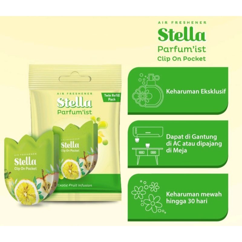 stella parfum'ist clip on poket 1 set