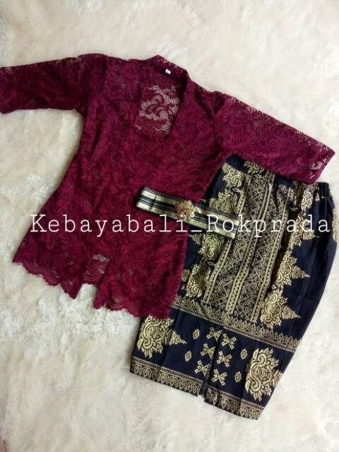 Kebayabali kebayakutubaru 1 set