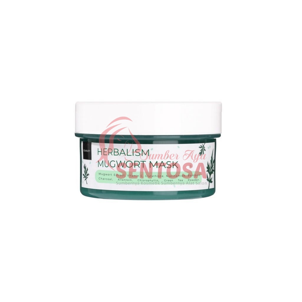 SCARLETT HEBALISM MUGWORT MASK 100GR