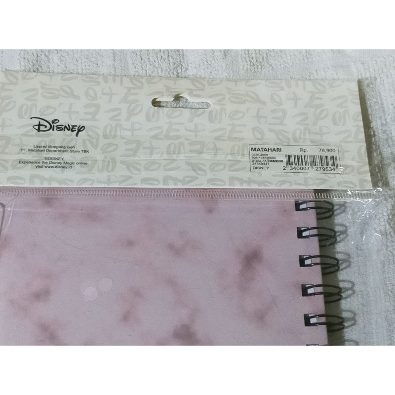 

BUKU Diary DISNEY (note book ring)
