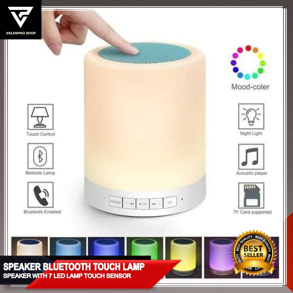 SPEAKER BLUETOOTH SMART TOUCH LAMP CL671 WITH 7 COLOUR / SPEAKER BLUTUT LAMPU LED /SPEAKER LAMPU SEN