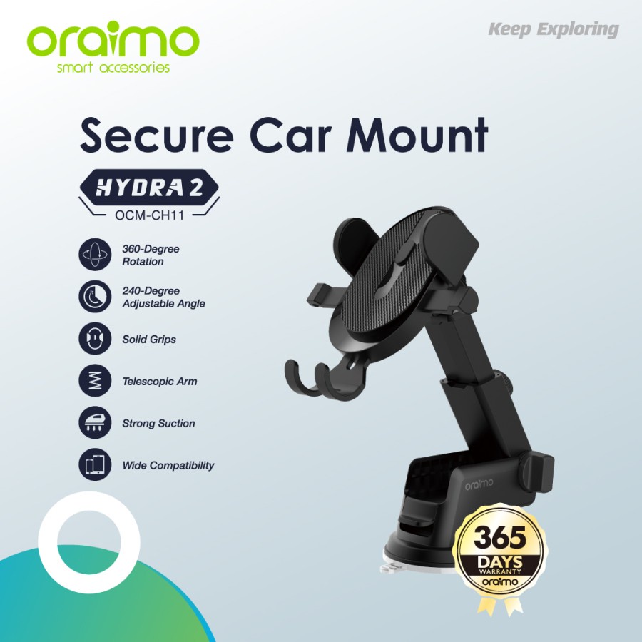 HOLDER ORAIMO OCM-CH11 HYDRA 2 CAR MOUNT