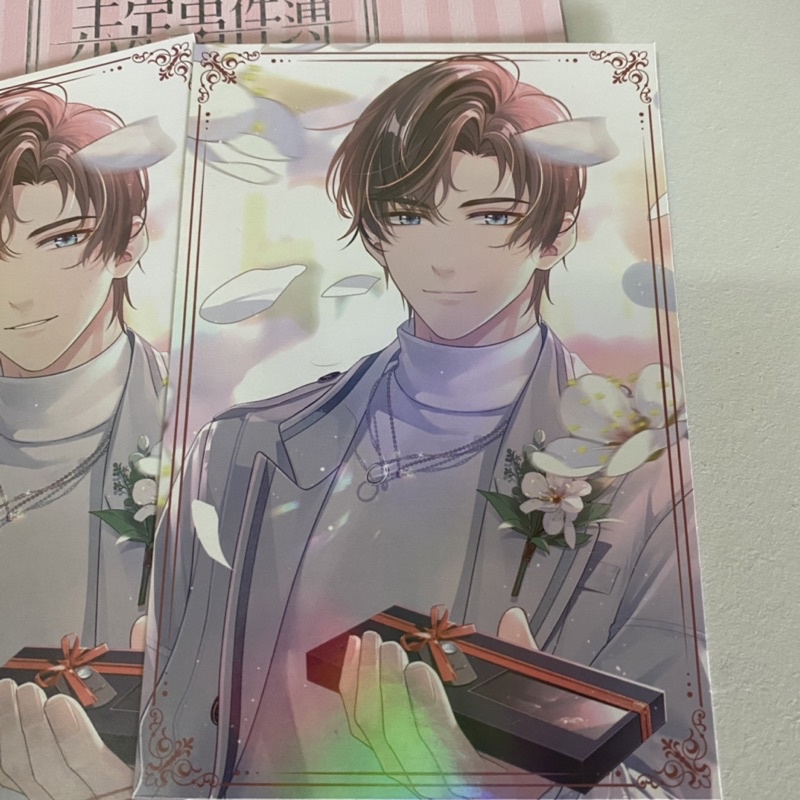 official cafe merch tears of themis artem zuoran holo postcard set