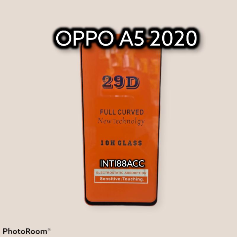 OPPO A5 2020 / TEMPERED GLASS FULLEM FULL LAYAR + PEKING CHEIL / OPPO A5 2020