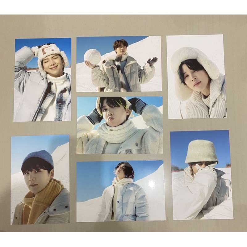 BTS Winter Package 2021 4x6 Photo