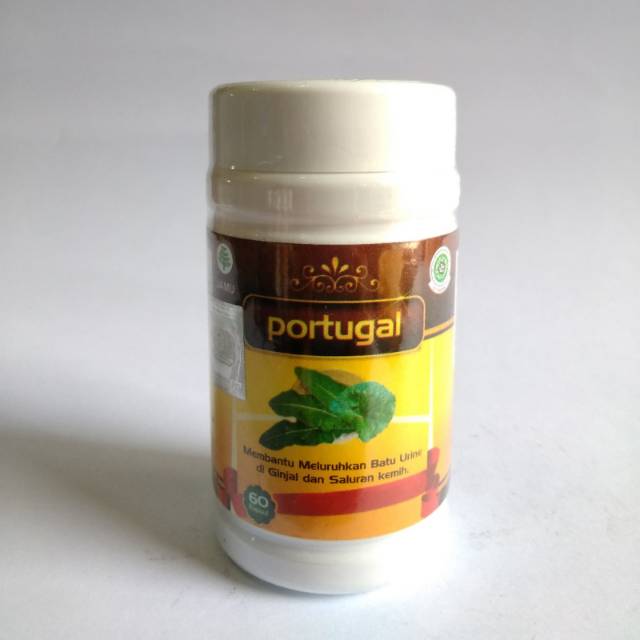 Kapsul Portugal Herbal Batu Ginjal Al-Ghuroba (Pegagan Sambiloto Tempuyung Kejibeling Meniran)