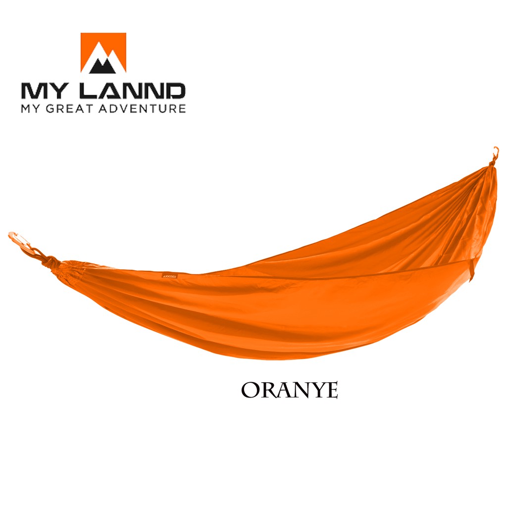 Hammock camping bahan peles tebal ayunan gantung my lannd ukuran REAL 150X250