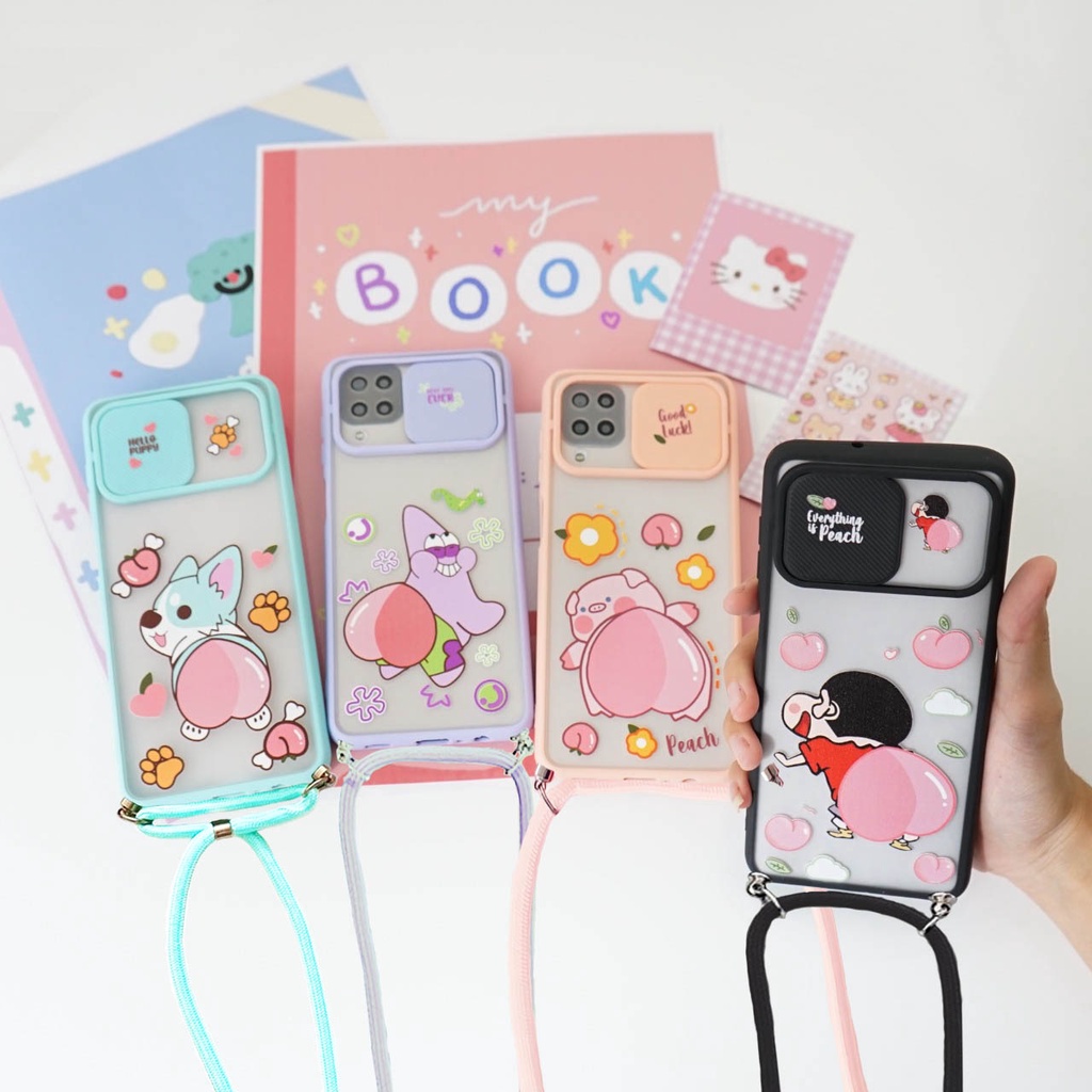 (KGT 04) Softcase Slide For All Type SAMSUNG A02 - A02S - A03S  - A52 5G  - A32 5G - A32 4G - A22 5G