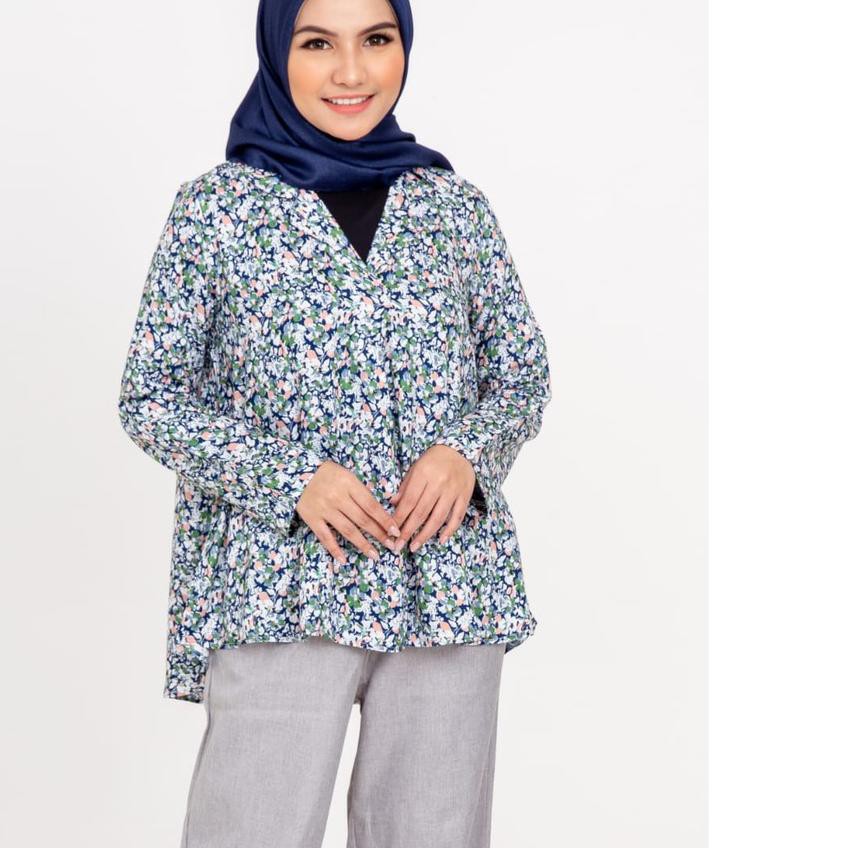 ➮ Zahrah Blouse - Blus Wanita By Azhania ○