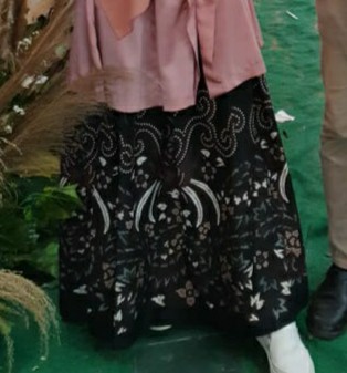 Kemeja Batik Lengan Panjang 021 Risna Batik Hrb026 Hem Batik Murah Seno Sogan Bakung Padi Manggar