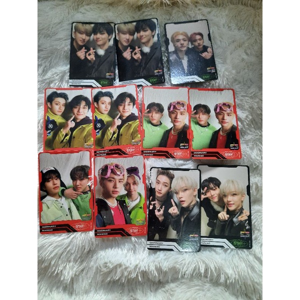 PHOTOCARD STRAY KIDS ODDINARY LEE KNOW HYUNJIN / PC ODDINARY BANGCHAN SEUNGMIN