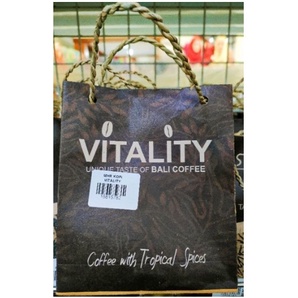 VITALITY KOPI BALI/ VITALITY BALI COFFEE BY MANGSI COFFEE ASLI KHAS BALI 100GR