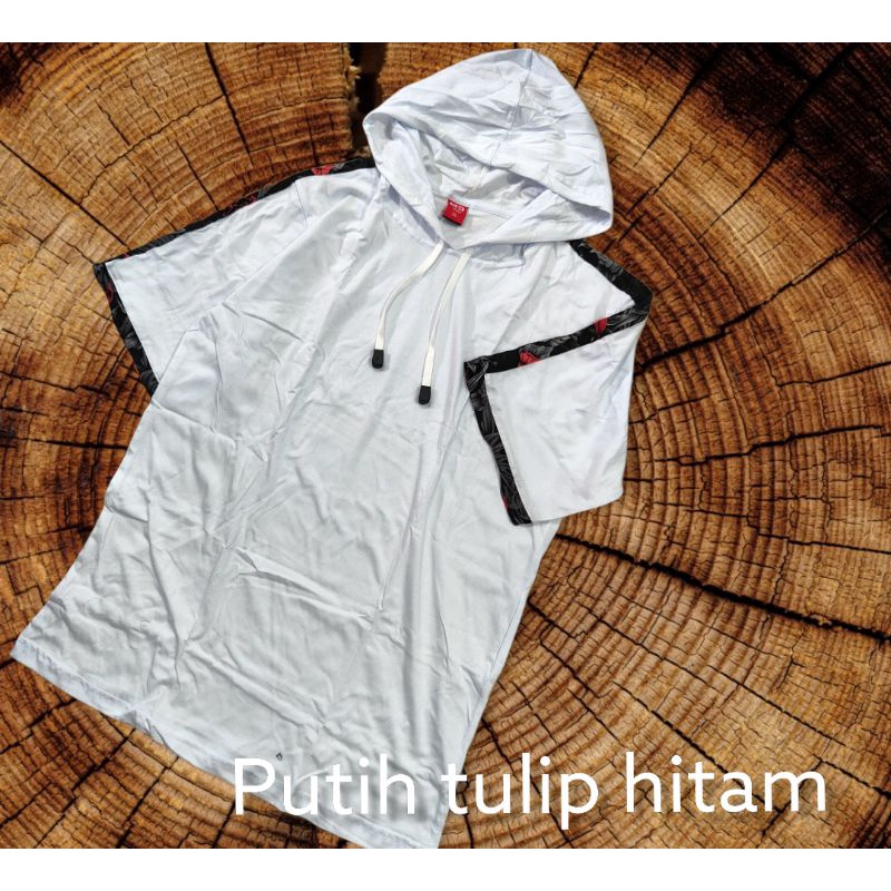 kaos Hoodie taping tulip