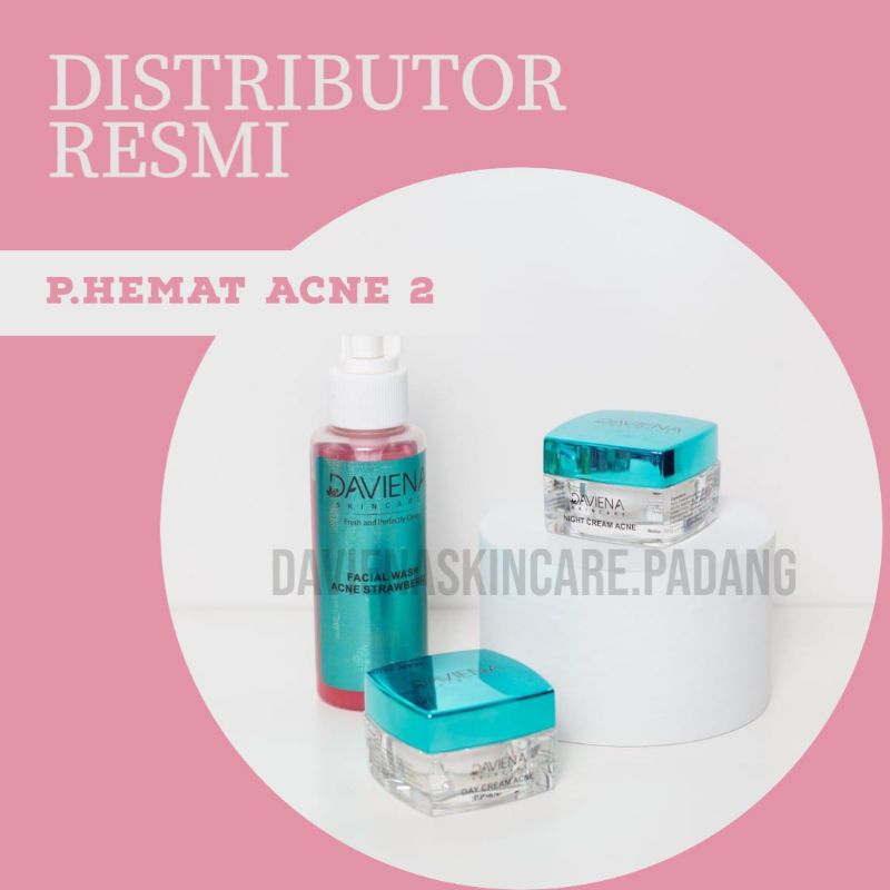 DAVIENA SKINCARE PAKET HEMAT ACNE 2 | DISTRIBUTOR DAVIENA|DAVIENASKINCARE