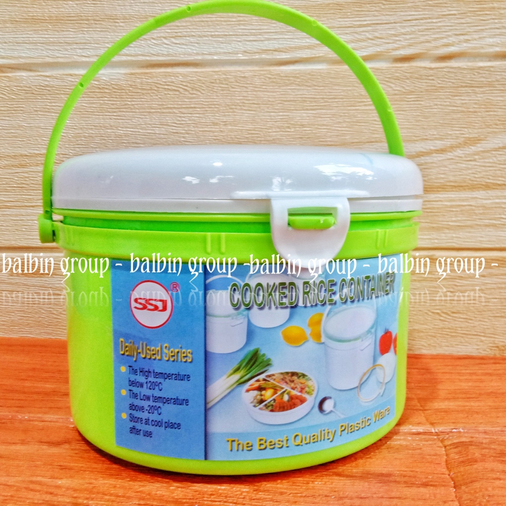 RANTANG NASI DAN LAUK /RANTANG SUSUN SATU/COOKED RICE CONTAINER/THE BEST QUALTY PLASTIC WARE/COD-BAYAR DITEMPAT