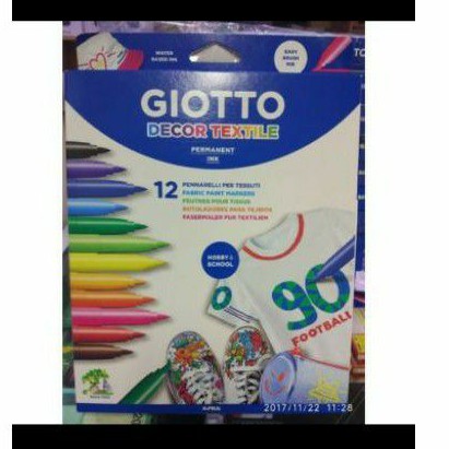 

Giotto Decor Textile Isi 12 Pcs