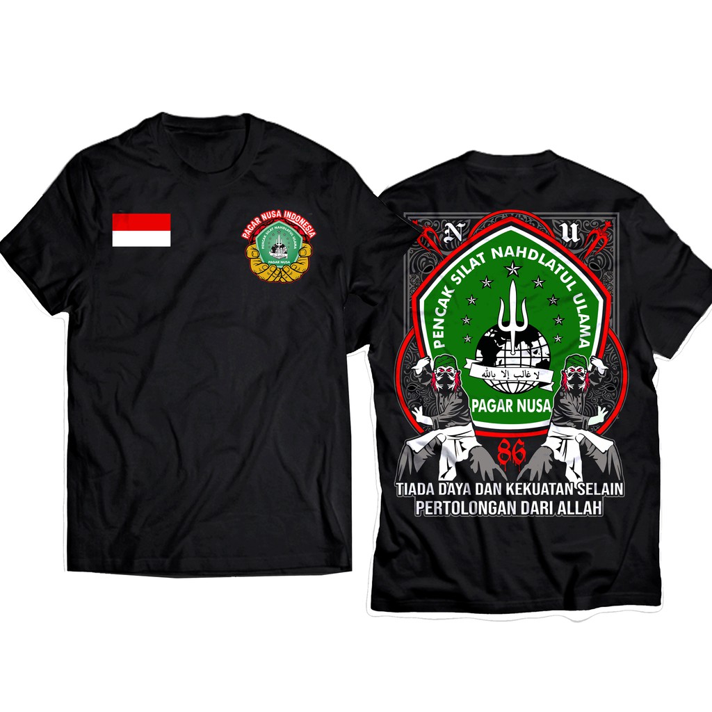 baju kaos PAGAR NUSA PN002 KAOS WARGA PN KHUSUS WARGA BISA DI GUNAKAN PRIA/WANITA