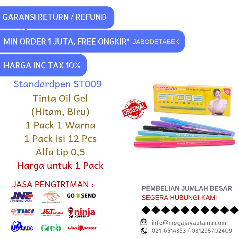 Pulpen-Ballpoint-Pen-Pena Standard ST009