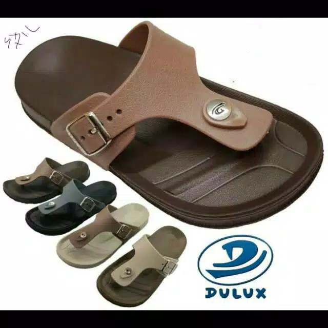 (GROSIR&amp;ECER) Sandal Dulux Original Dewasa 36-40 / Dulux 213 / Sandal Karet / Sandal Tali Gesper