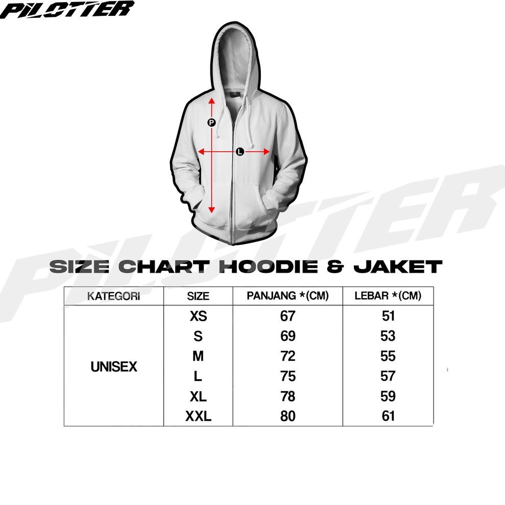 ➠Ready Stock✴➠ JAKET HOODIE PILOTTER FLARE ORIGINAL PILOTTER 72 ✦
