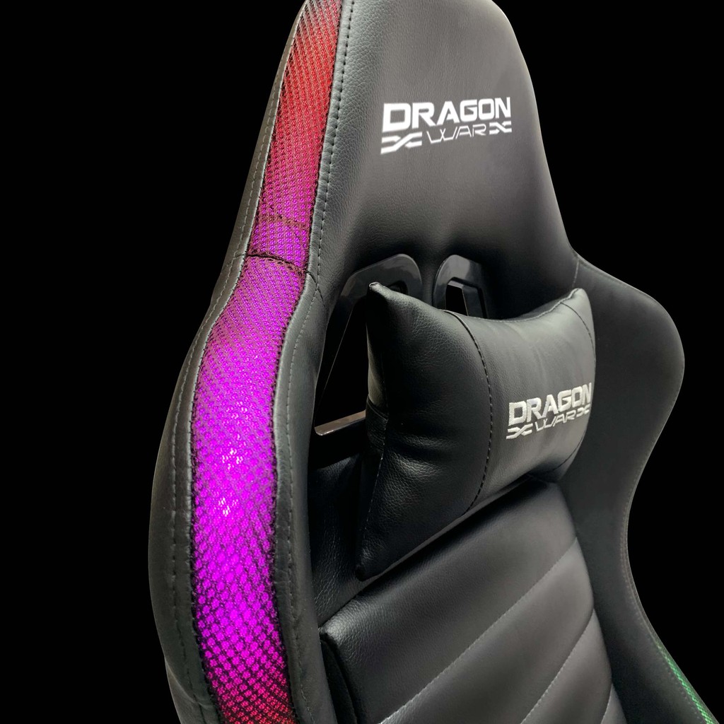 DRAGONWAR GC-015 RGB LIGHTNING GAMING CHAIR DRAGON WAR GC015 KURSI