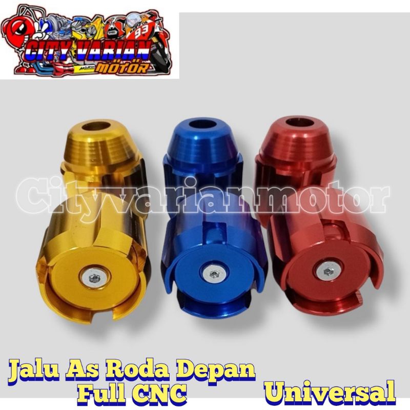 JALU AS RODA DEPAN FULL CNC UNIVERSAL NMAX NMAX NEW PCX 160 PCX 150 NEW VARIO NEW VARIO 125 150 160 YAMAHA R15 R25 BEAT SCOOPY NEW MIO LEXY XMAX CBR 150 AEROX NEW VARIO 160