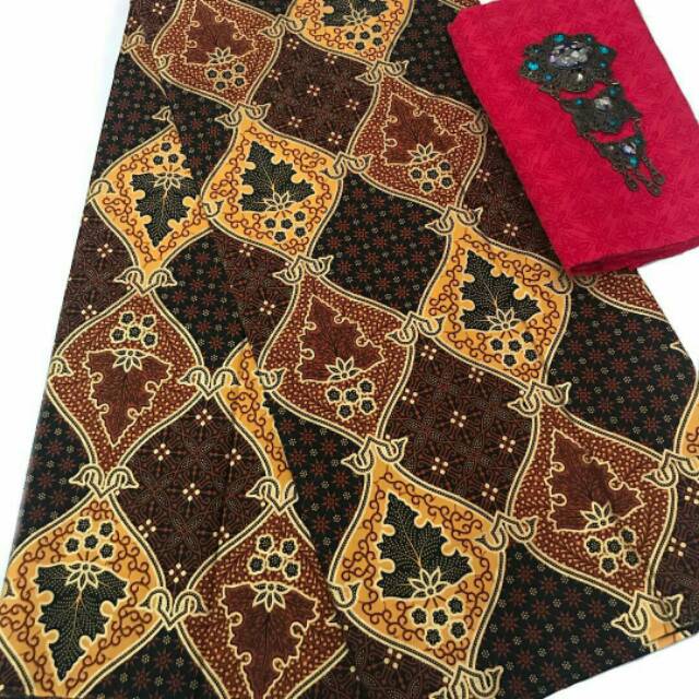 Kain batik full prada emas mewah sidomukti seragam pernikahan akad nikah seserahan manten jarik
