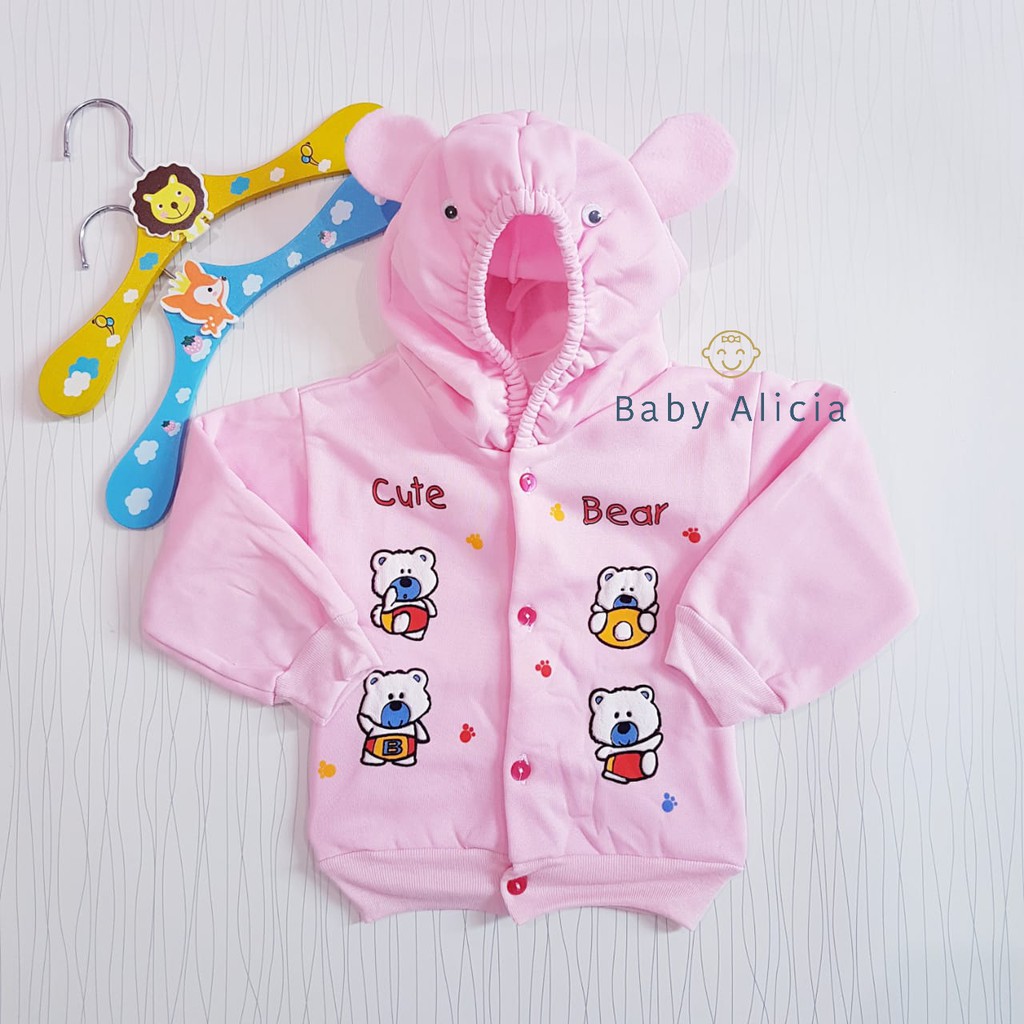 COD Jaket Baby Cute Bear Baby Alicia