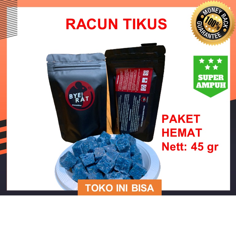 PROMO!! RACUN TIKUS BYERAT PALING AMPUH MATI KERING PEMBASMI TIKUS - 45 gr