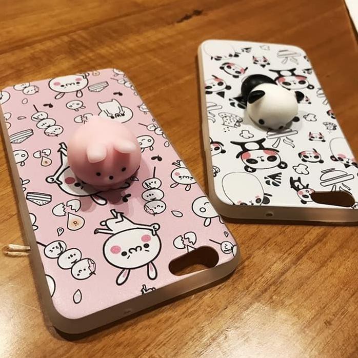 CASING HP OPPO A39 A57 SQUISHY RABBIT PANDA SOFT CASE CASINGPHONE