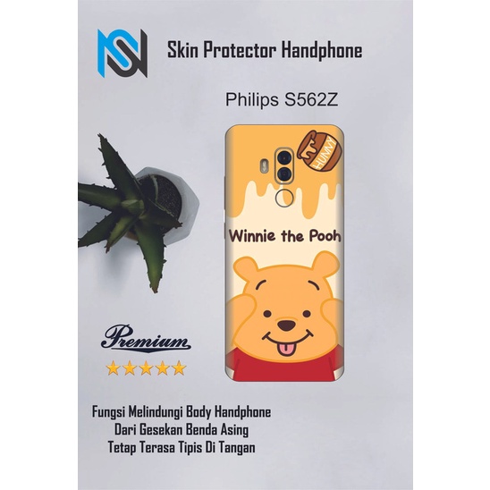 2pcs Garskin HP Philips S562Z Motif GC - Custom motif via chat