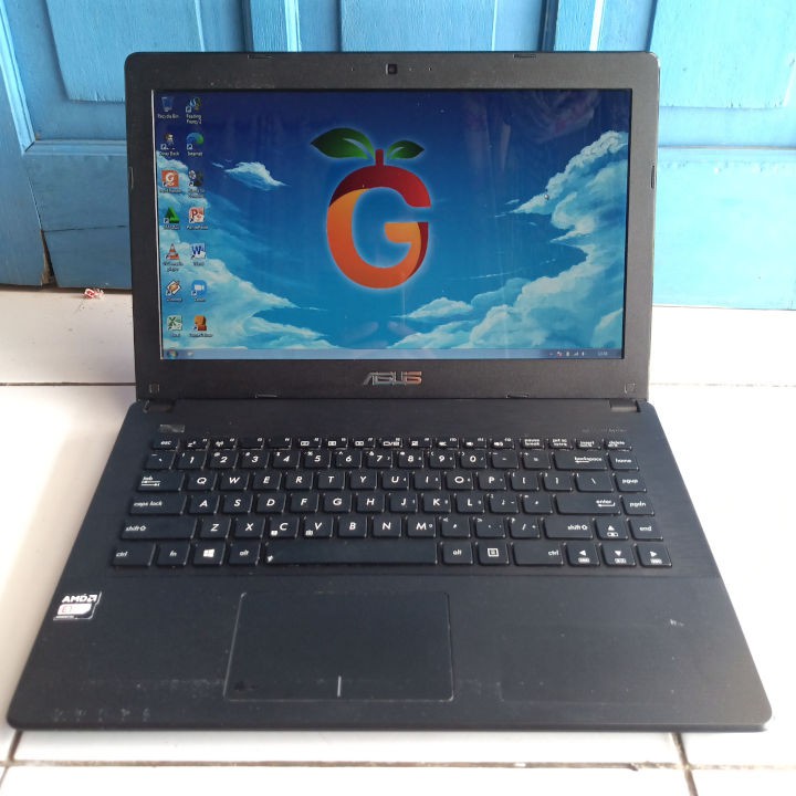 Jual Asus X452E Warna Hitam RAM 2GB HDD 500GB AMD E1 Laptop Second