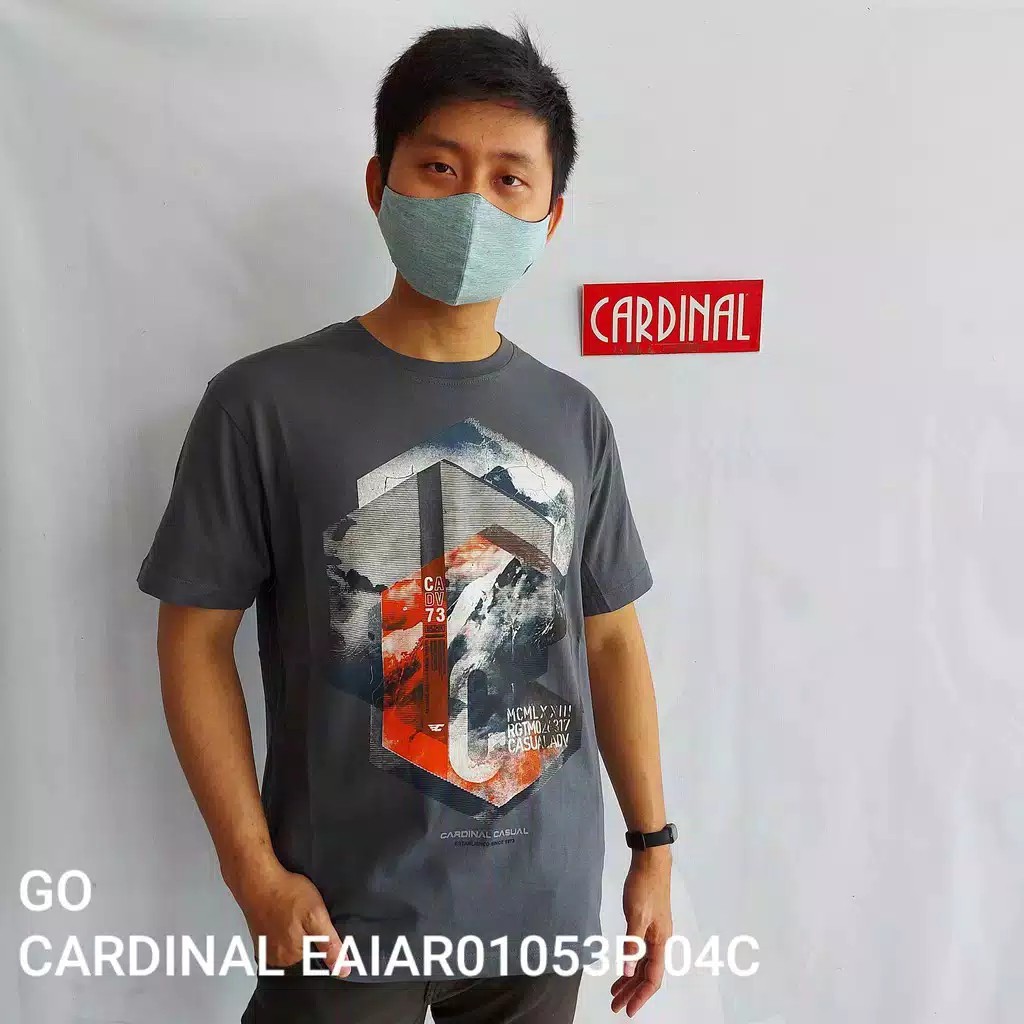 BB CARDINAL KAOS T-Shirt COWOK REGULER Baju Cowok Kaos Cardinal KEREN !!!