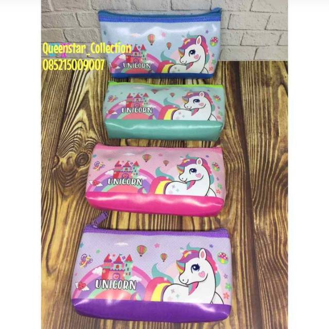 

IMPORT TEMPAT PENSIL / PENCIL CASE UNICORN