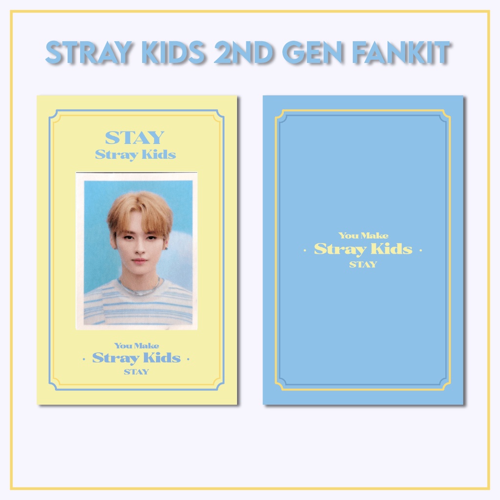 [SATUAN] STRAY KIDS 2ND GEN ID FRAME (BACA DESC)