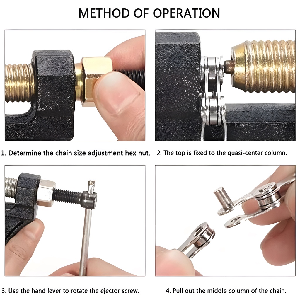 ISKU Alat Potong Rantai Sepeda Motor 420 428 530 Termurah Chain Breaker Rantai Sepeda Motor Alat Pemotong/pemotong rantai