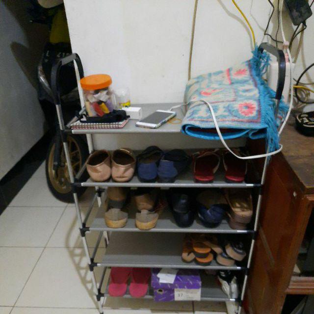 ❄️matcha❄️ X05 Rak Sepatu Payung Holder / Rak Sepatu Portable 5 Susun