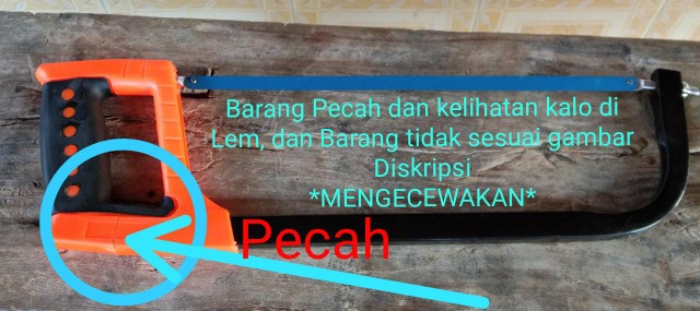 Jason Stang Gergaji Besi Gagang Pegangan Hacksaw Frame Nankai