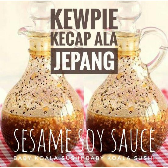 

Sale Kewpie 1Liter Salad Dressing Sesame Soy Sauce | Kecap Ala Jepang