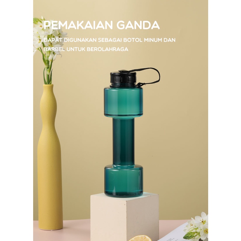 BONBOX Tumbler Botol Minum Model Barbel BC30 700ML Multifungsi Serbaguna