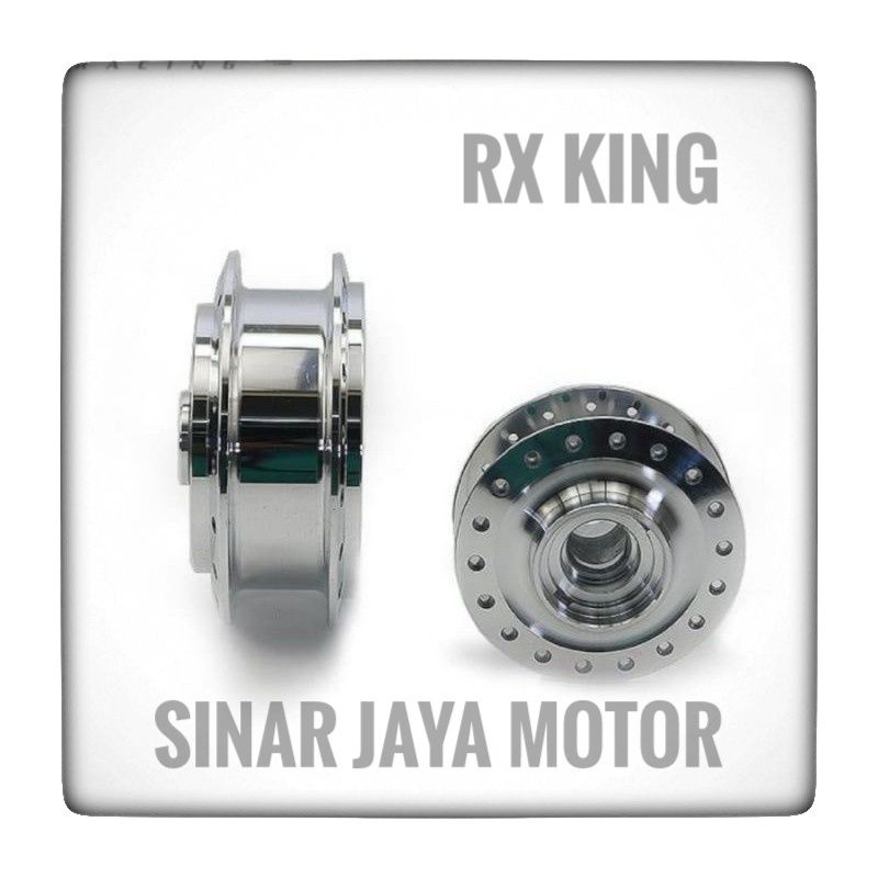 tromol rx king rxk 1set depan belakang chrom barang kuat