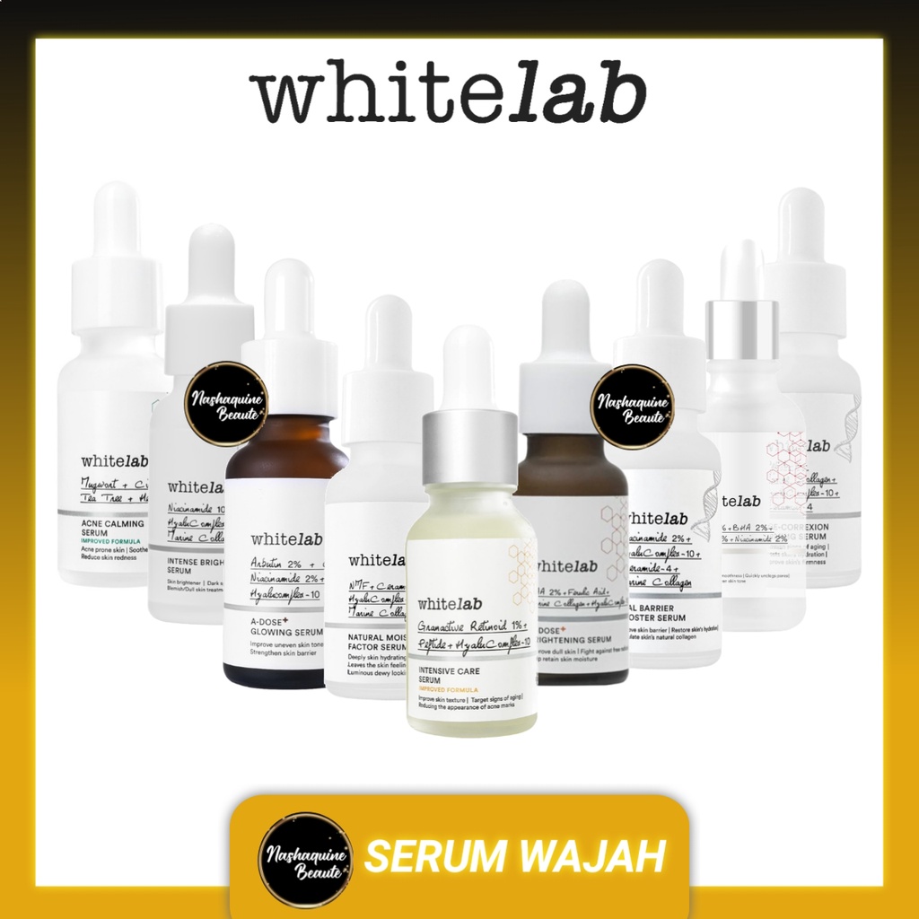 WHITELAB Face Serum - Retinol Bakuchiol Niacinamide | Peeling | Retinoid | A Dose C Dose | Real barrier| AgeFirming | NMF