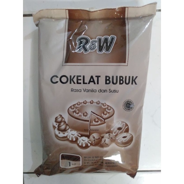 

Coklat Cokelat bubuk murni 1 kg aroma vanila susu IK3
